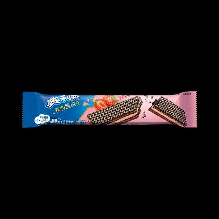 Oreo Double Heart Crispy Wafer Strawberry 13g 1 each