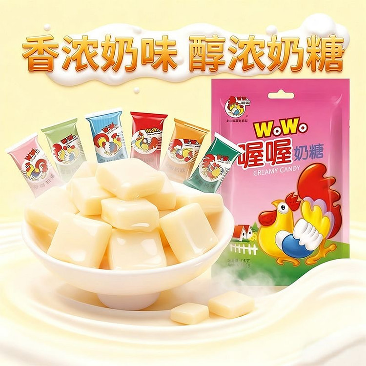 Oooh, Big Rooster Milk Candy 15g * 5 packs 5 pack