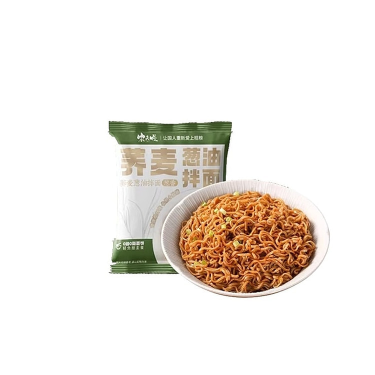 Nongfuman 0 Fat Noodles Scallion - 60g x 3 Bags 3 box