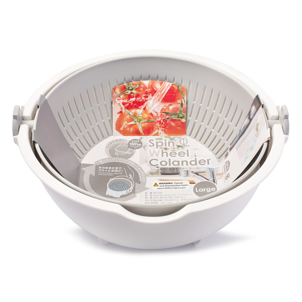 Kokubo Large Spin Wheel Colander 21cm 1 count