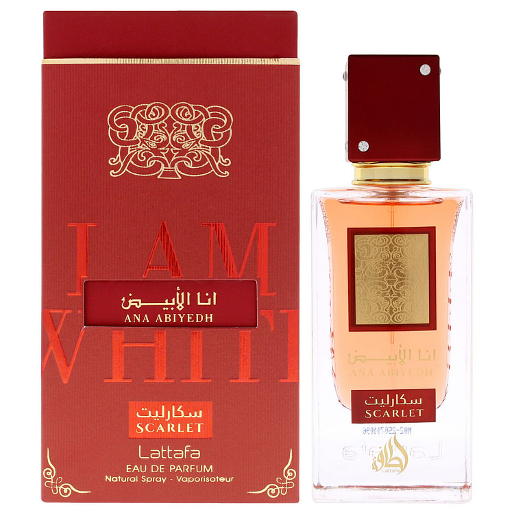 Ana Abiyedh - Scarlet by Lattafa dành cho cả nam và nữ - Xịt EDP 2 oz 2 oz