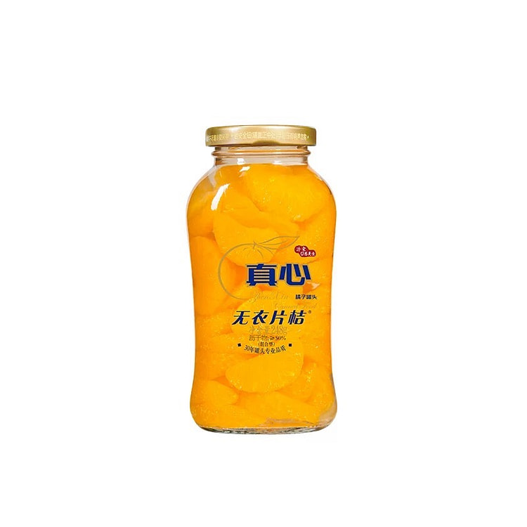 真心无衣片桔罐头