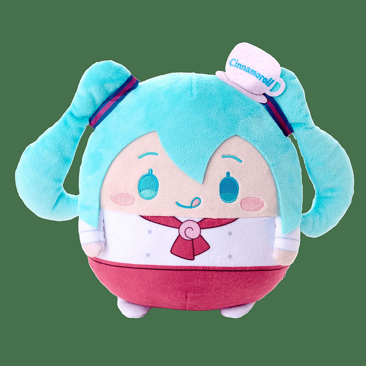 Hatsune Miku x Cinnamoroll Roll Plushie