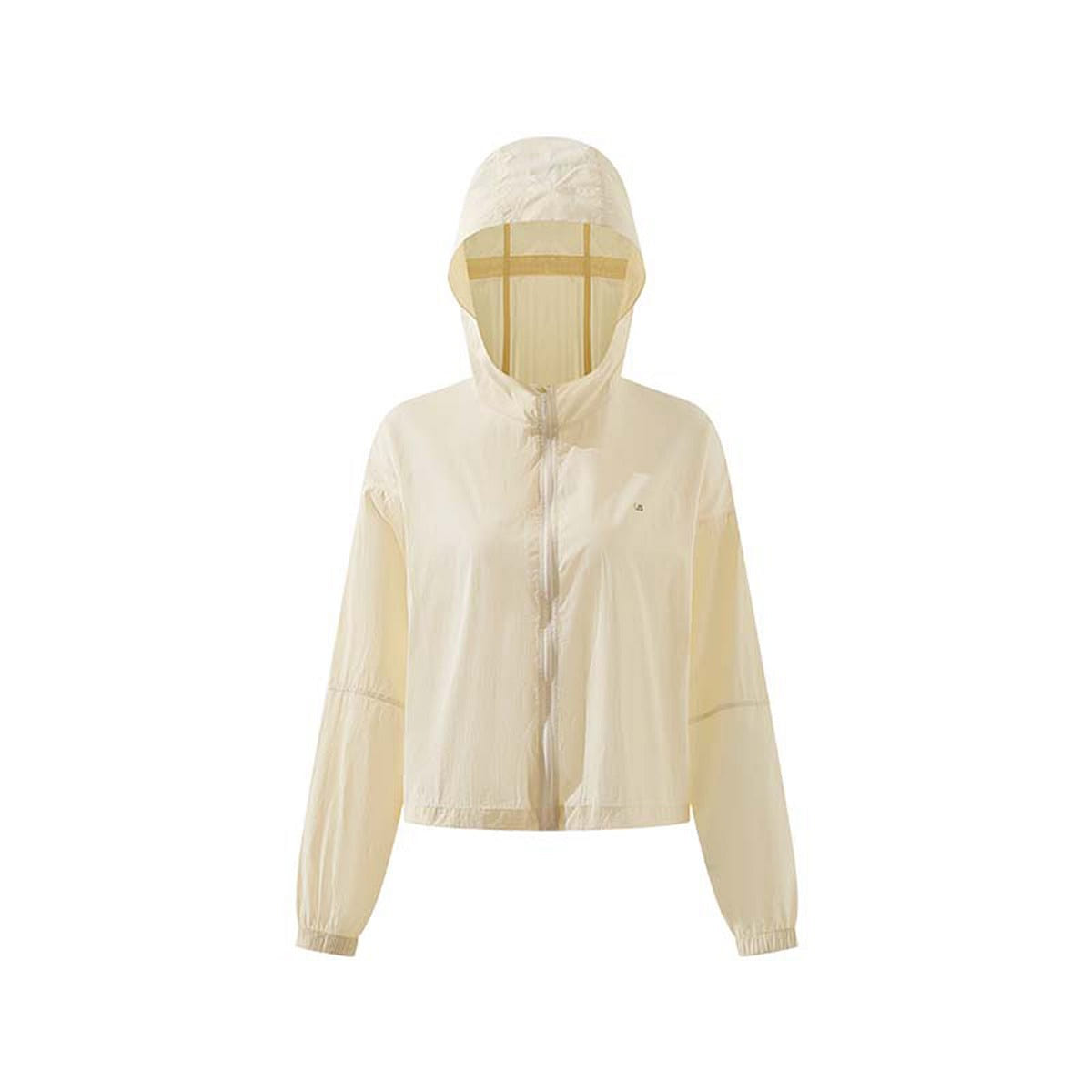 Ubras Light and Thin Loose Shoulder Hooded Sun Protection Coat – Furui White XL 50 g