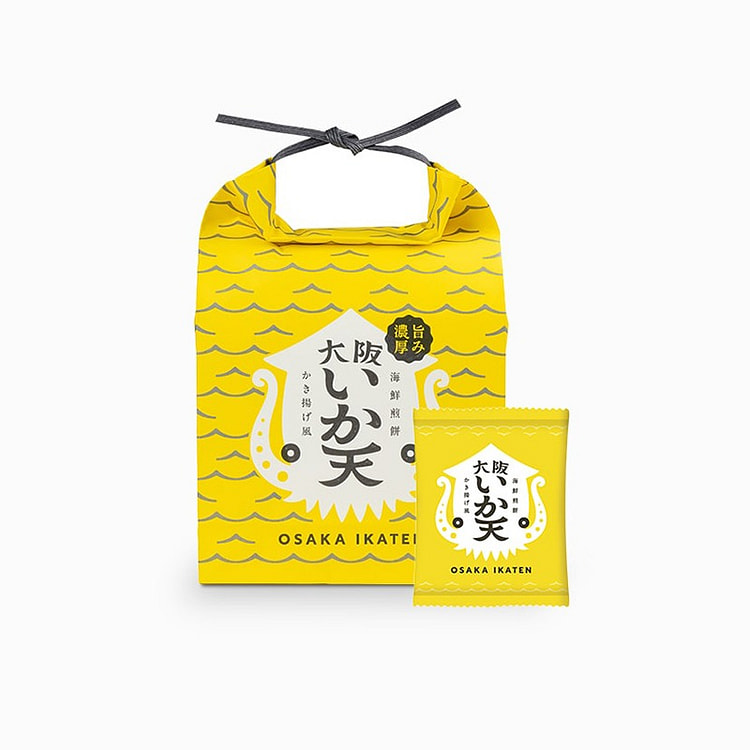 Squid Tempura Rice Crackers 12 pcs