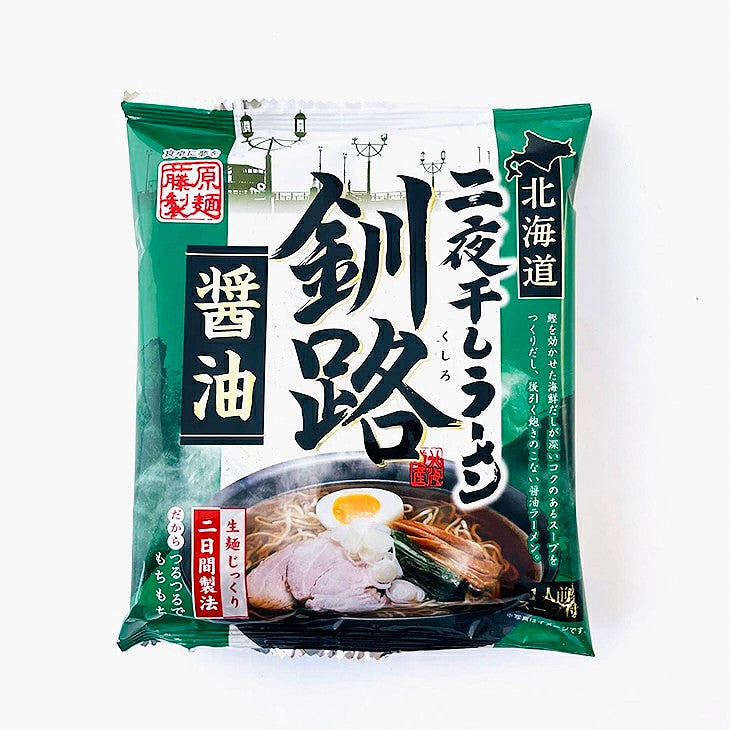二夜干釧路醬油拉麵