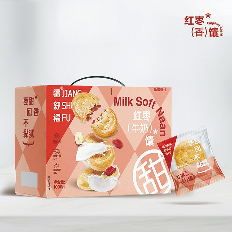 疆果果红枣馕50克*20