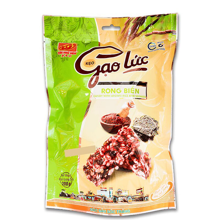 [Tan Hue Vien] Seaweed Brown Rice Crispy - 200g 1 each