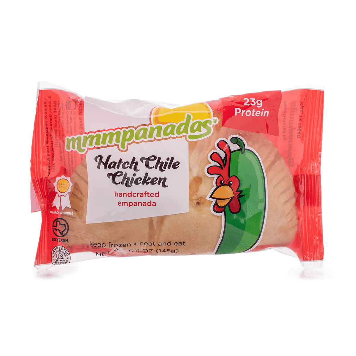 Mmmpanadas Hatch Chile Chicken Empanada, Frozen 145 g