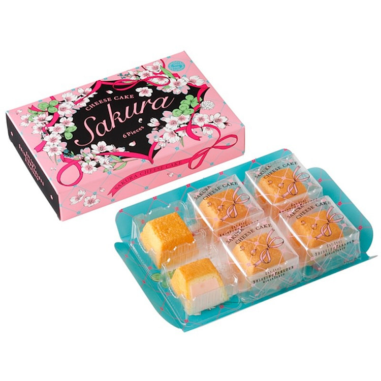 SHISEIDO PARLOUR Sakura Cheese Cake 6pcs