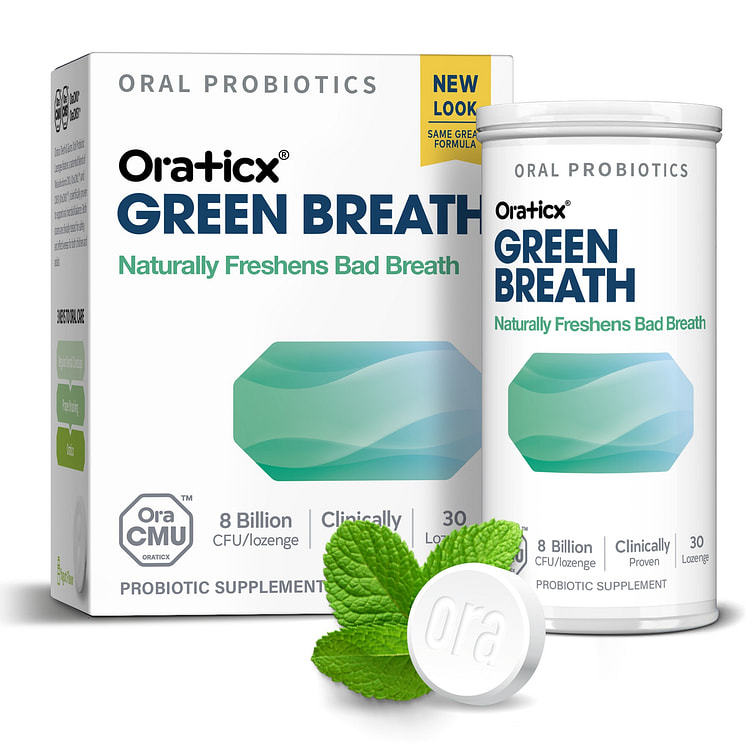 Oraticx Green Breath Oral Probiotics 1 pack