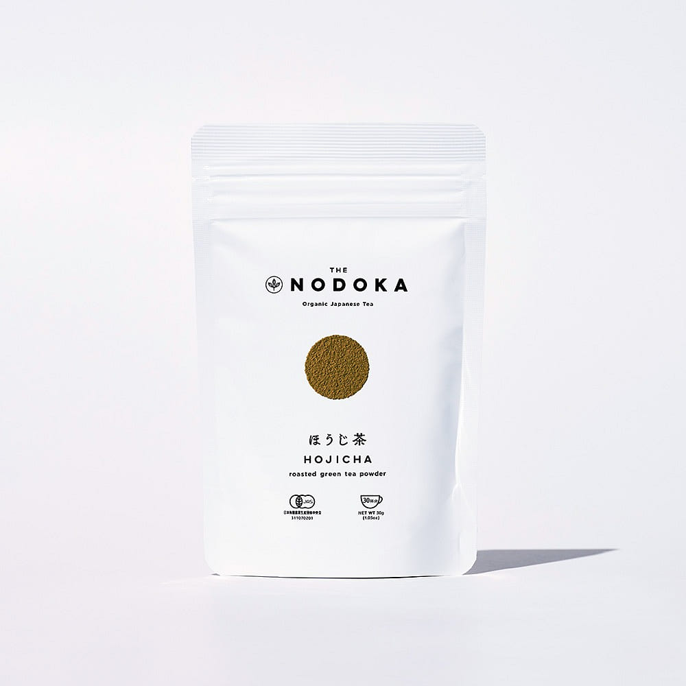 NODOKA Organic Hojicha Powder bag 30g (1.05oz) Made in Japan 1 count