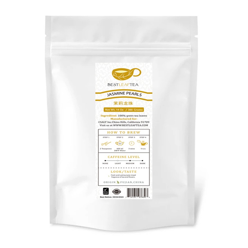 Jasmine Pearls Green Tea Scented Tea 300g/10.5oz Bag 10.5 oz