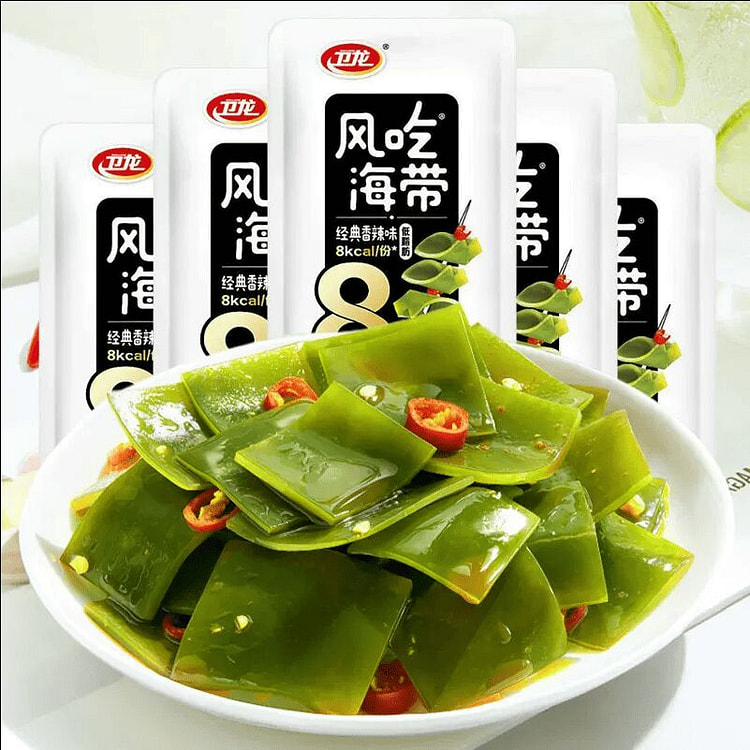卫龙风吃海带8克*10小包 80 克