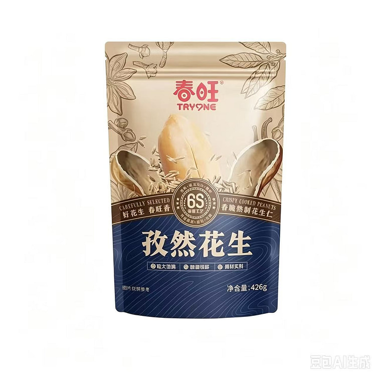 春旺 孜然花生米426g*1包 426 克