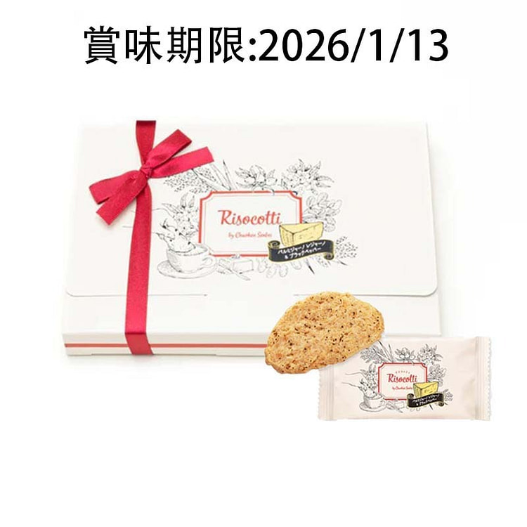 中央轩煎饼 奶酪 黑胡椒味 米果 6 枚