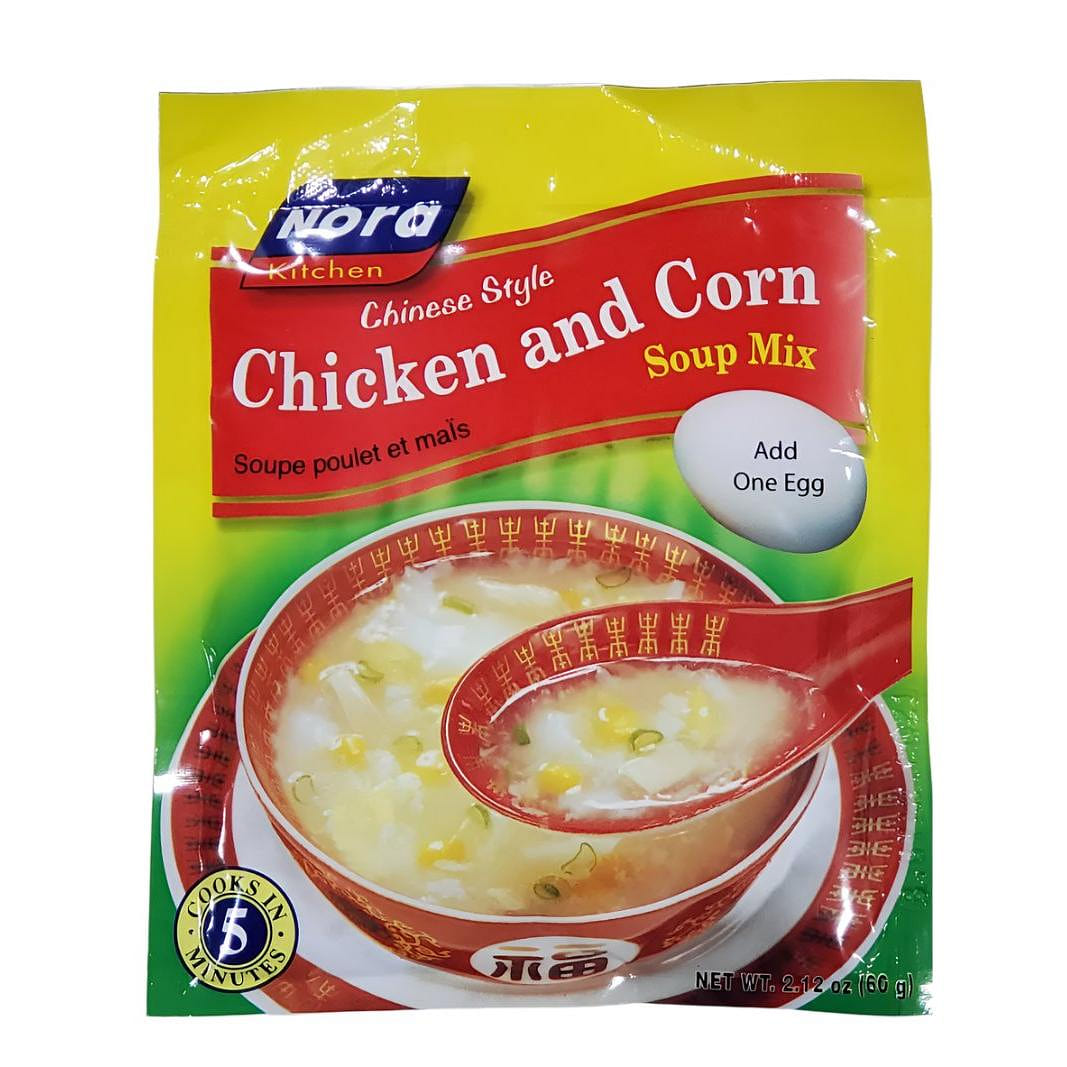 Nora Kitchen 鸡肉玉米汤料 2.12 盎司 1 份