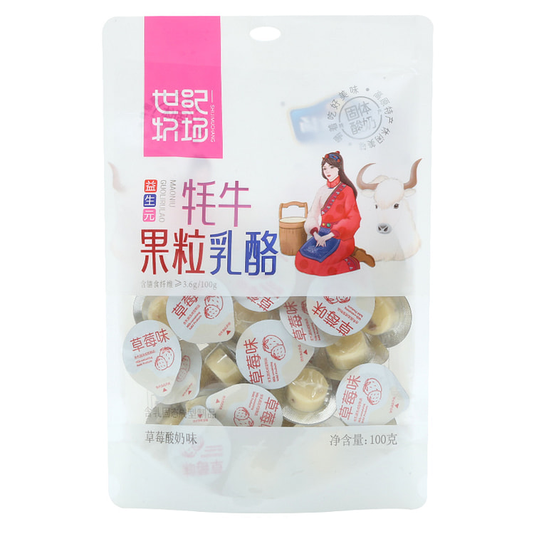 Cheese strawberry flavor 100g*1 bag