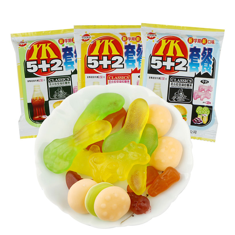 Yuca 5+2 Set Gummy Nostalgia 13g*5 package