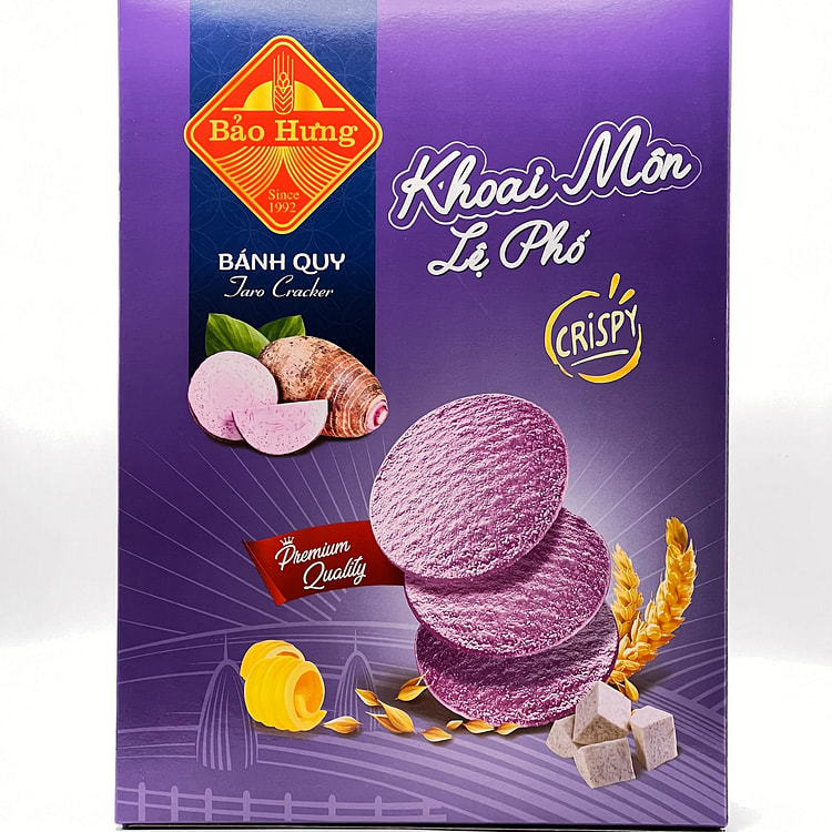 OMELI BAO HUNG TARO CRACKER 12.98 oz