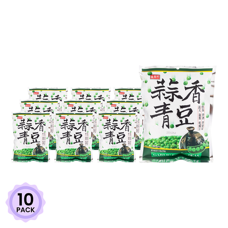 Triko Foods Garlic Green Peas 240 g*10 pack