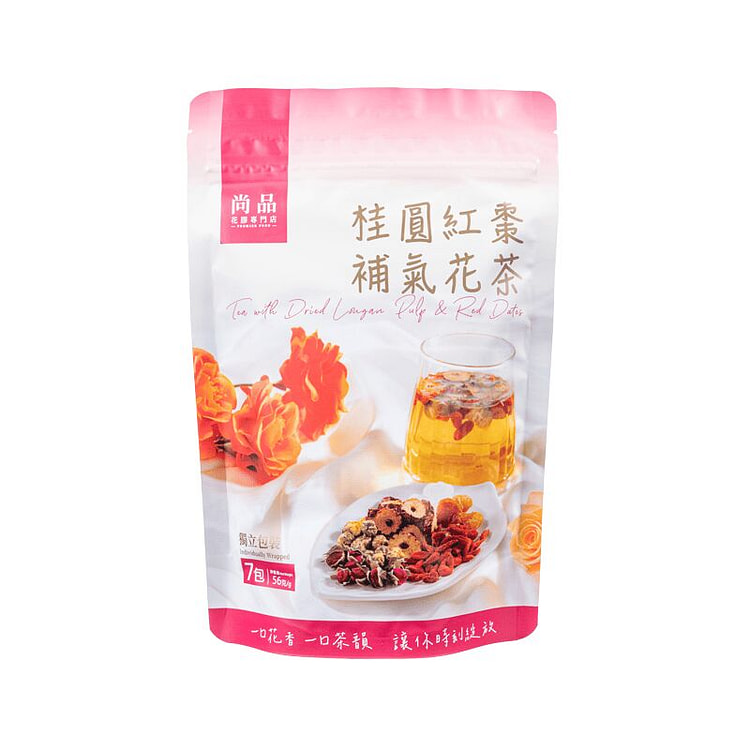 香港尚品 桂圓紅棗補氣花茶 (8g x 7's) 7 个