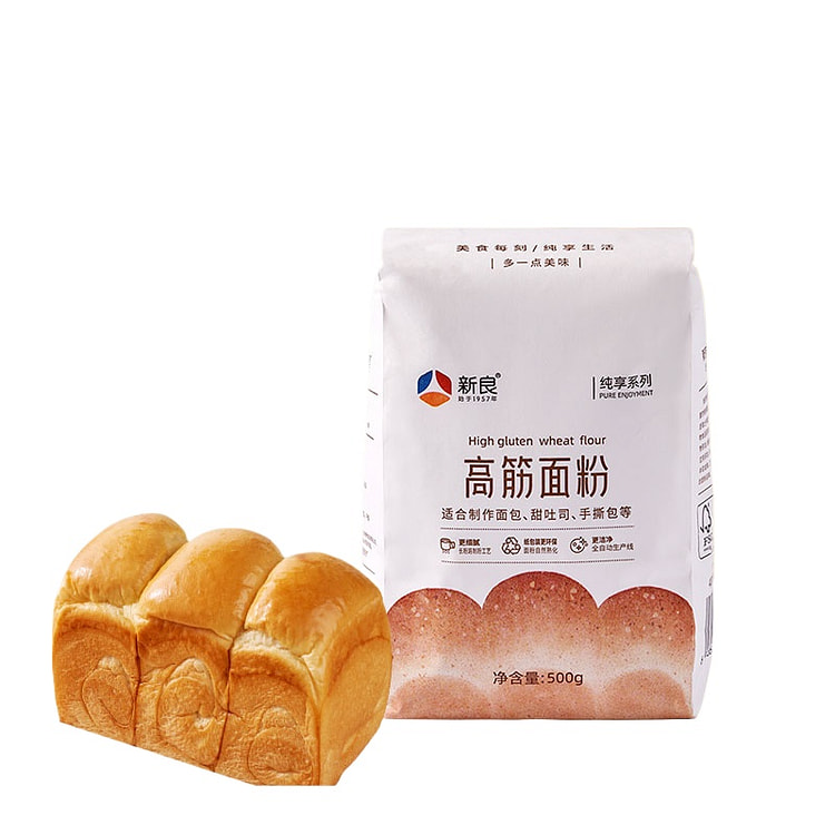 新良纯享高筋面粉500g*1袋 500 克