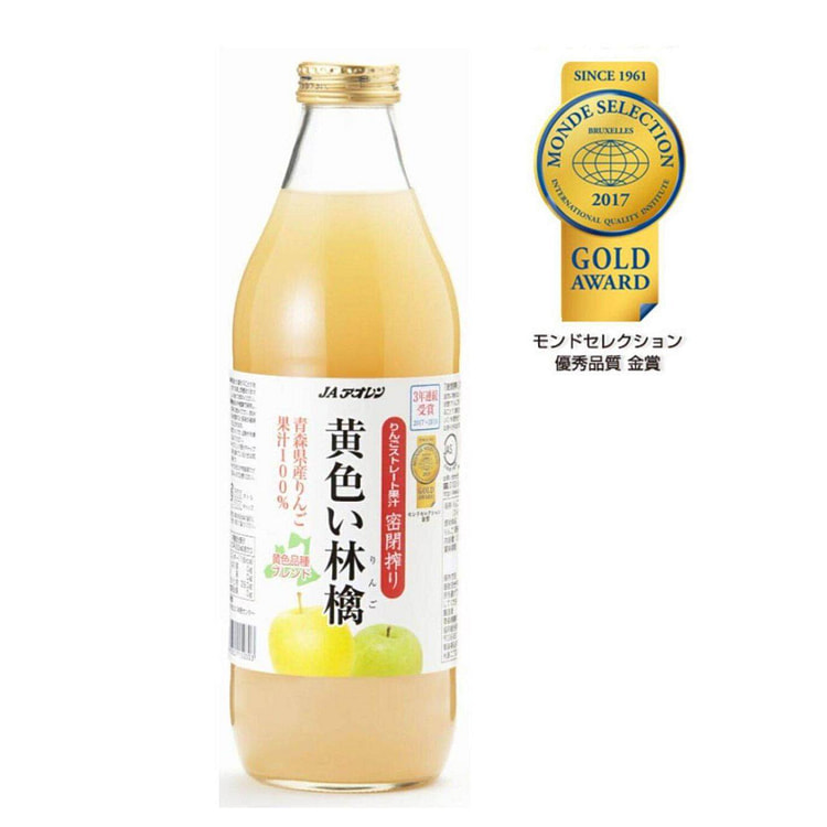 希望之雫 日本青森黄苹果100%原汁