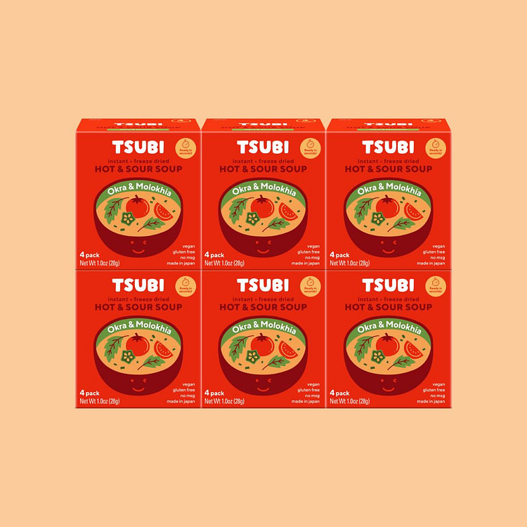Hot&Sour Tomato Soup w/Okra & Molokhia Pack of 24-