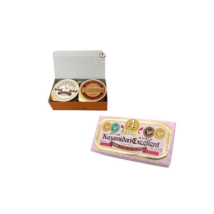 Kazamidori Excellent Pudding 4 Pieces 1 box