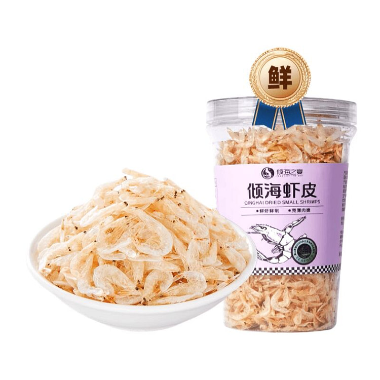倾海之宴 大号生干虾皮 100g*1罐 100 克
