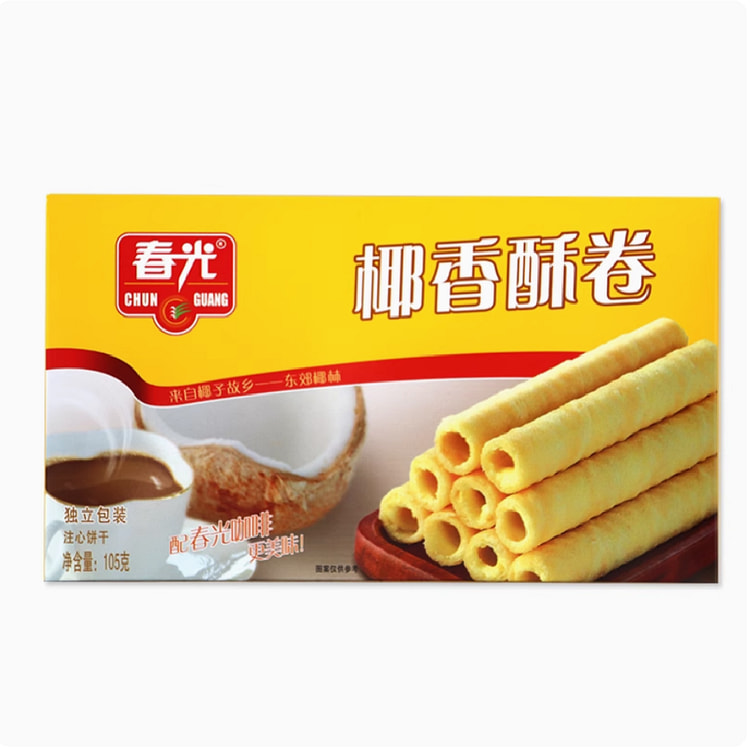 Coconut Wafer Crispy Roll