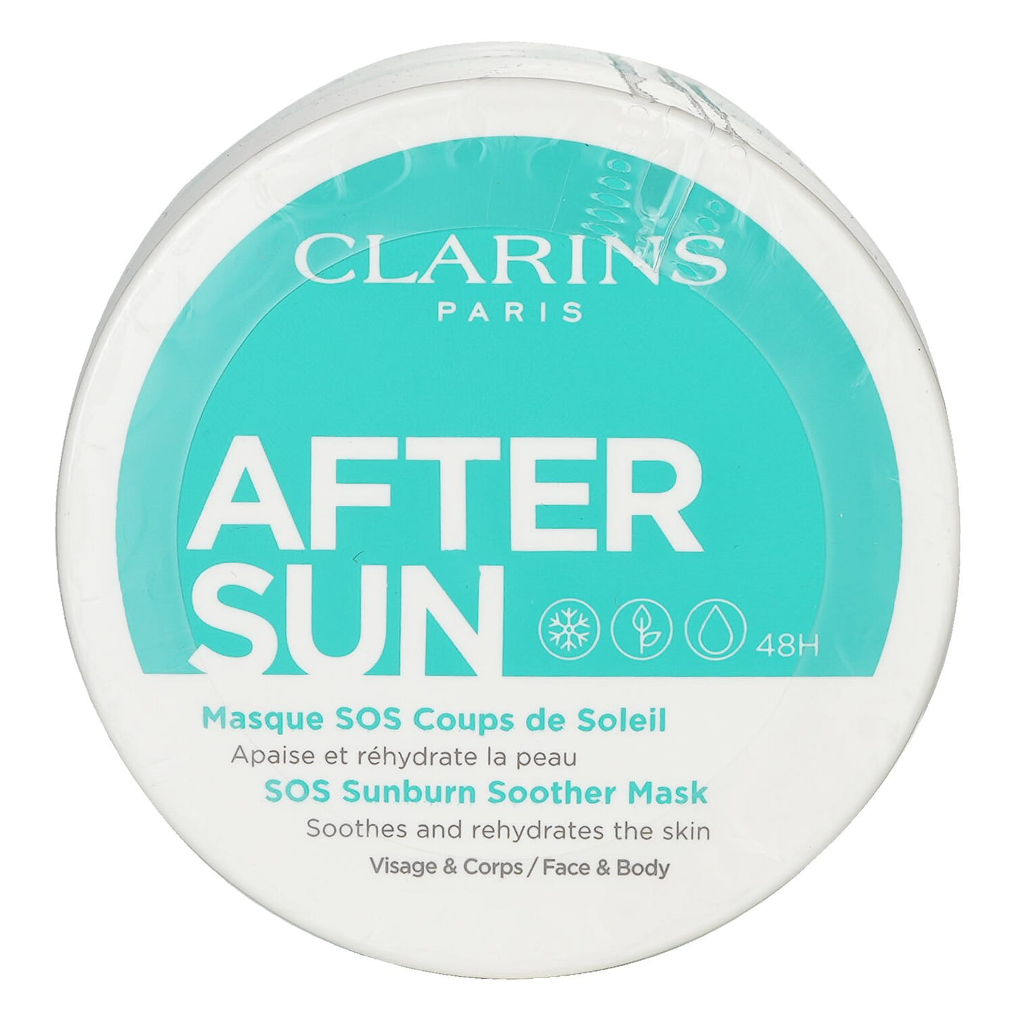 Clarins After Sun SOS Sunburn Soother Mask – For Face & Body 100ml/3.4oz 100 ml