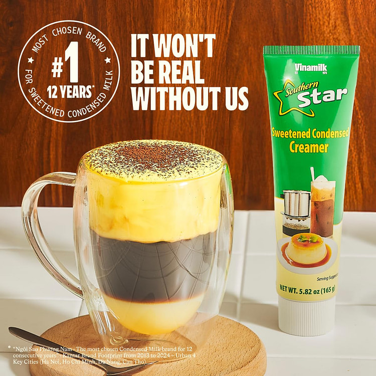 Vinamilk 炼乳奶油管 5.82盎司6+2装 1 份