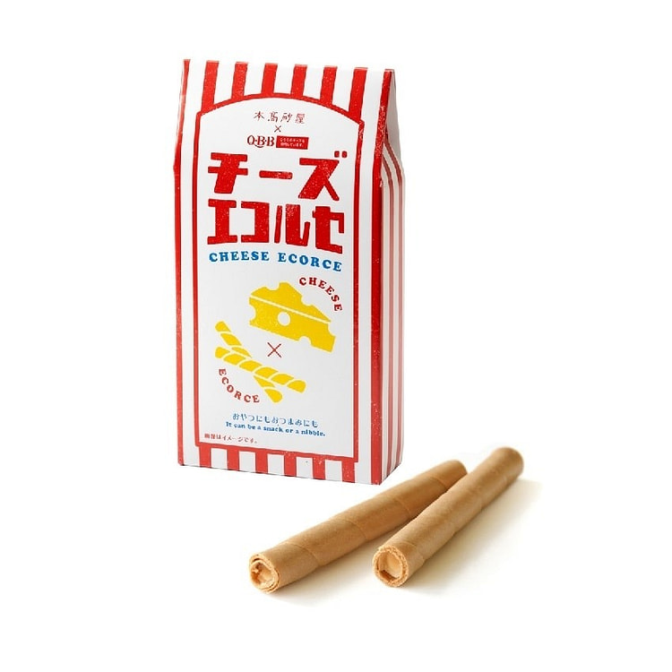 日本 本高砂屋×QBB芝士黄油蛋卷盒装8枚入