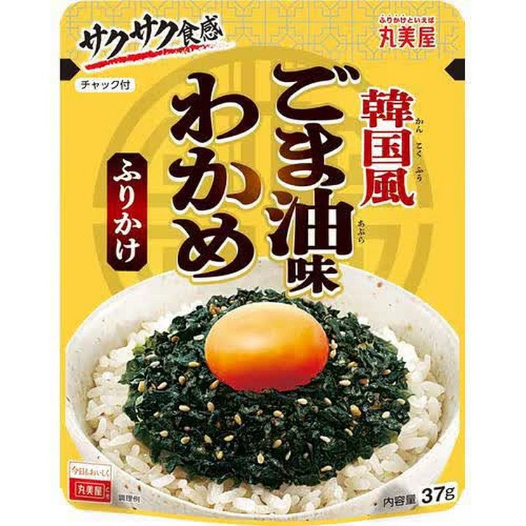 Marumiya Korean Sesame Oil Wakame Furikake 37g 1 each