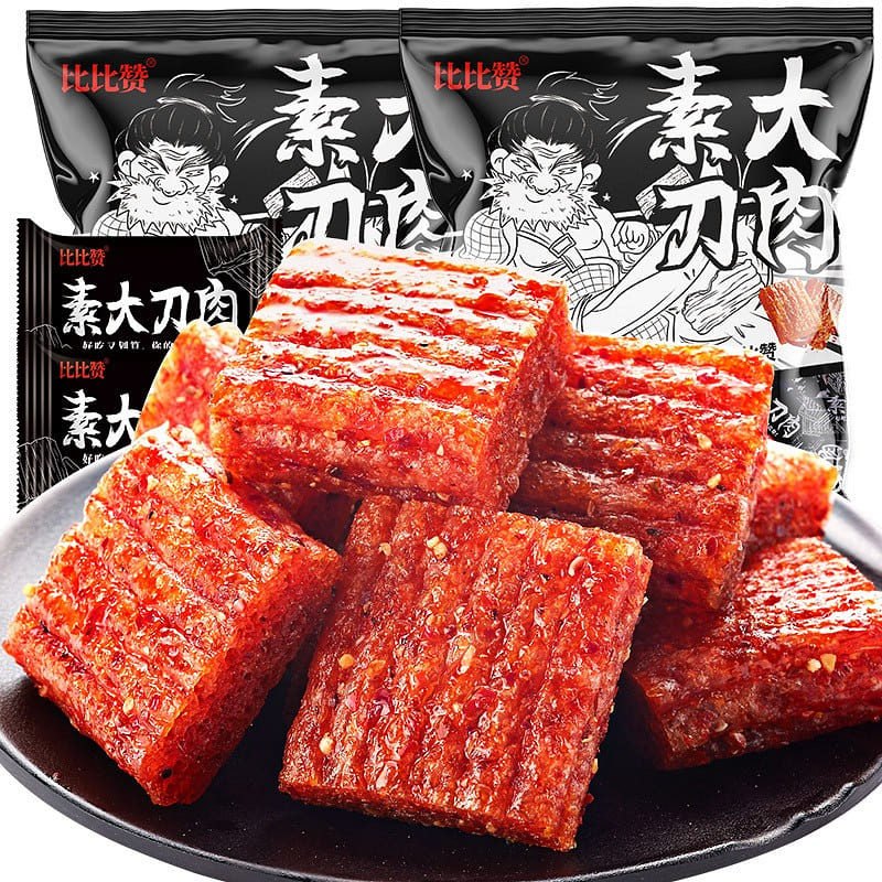 Vegan Spicy Chunky – chewy and rich in protein Sweet and spicy 228 g