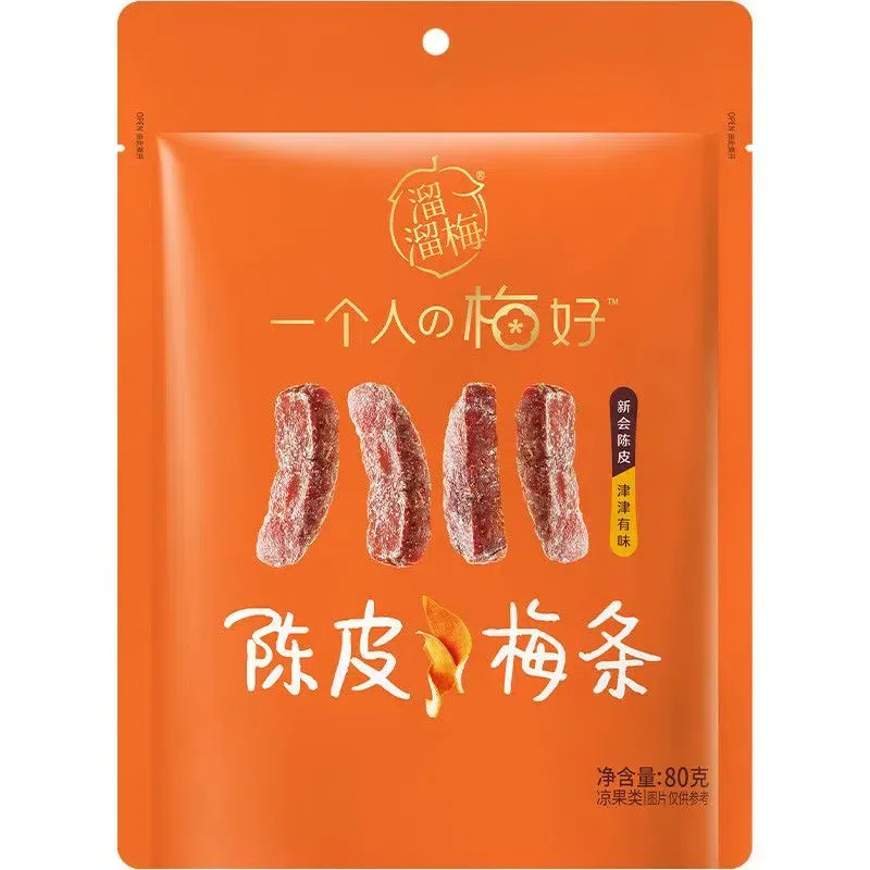 80g of dried tangerine peel plums 80 g