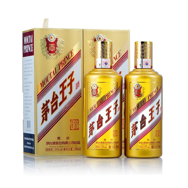 贵州茅台金王子酒两瓶装 500 毫升