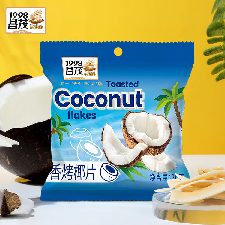 Changmaoxiang baked crispy coconut flakes Hainan specialty coconut flakes s