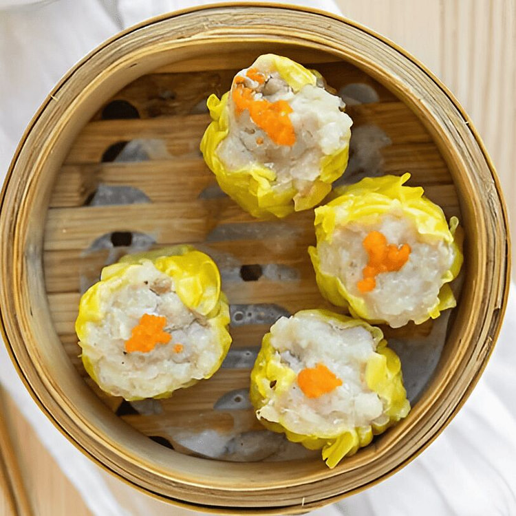 点心 蟹子烧麦皇 4个