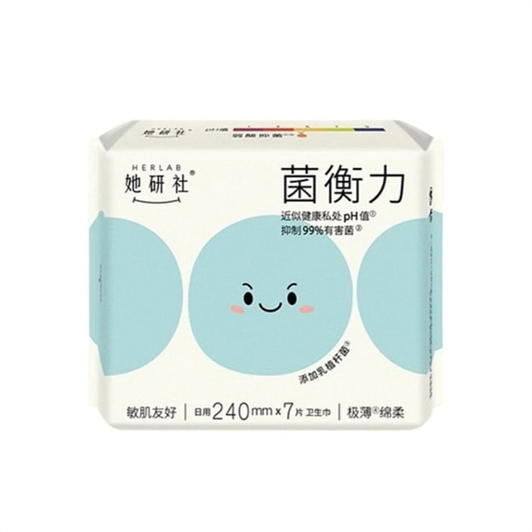 Sheyan Sanitary Pads, Daily Use, 240mm, 7 Pads 1 each