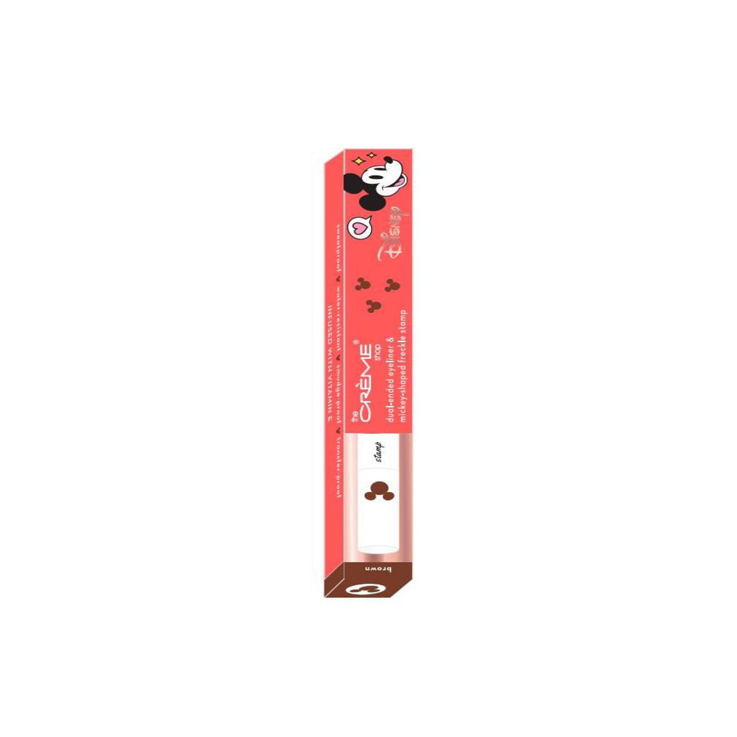 THE CREME SHOP Mickey Eyeliner + Stamp (BROWN) 1 each