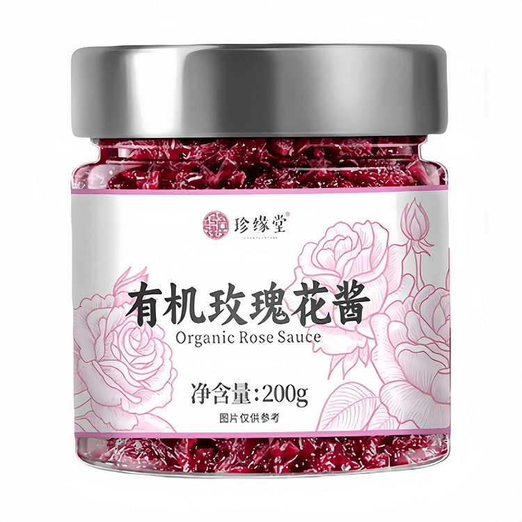 Zhenyuan Tang Organic Rose Jam - 1 Jar 200 g