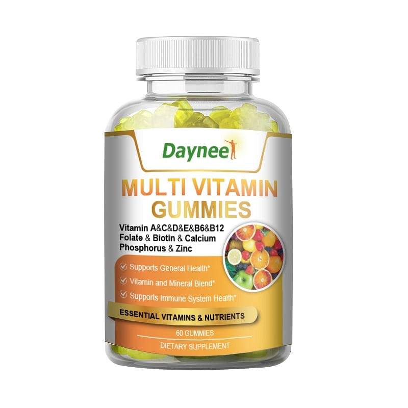 Multi vitamin gummy vitamin A&C&D supplements gummies 3g*60 capsules/bottle 180 g