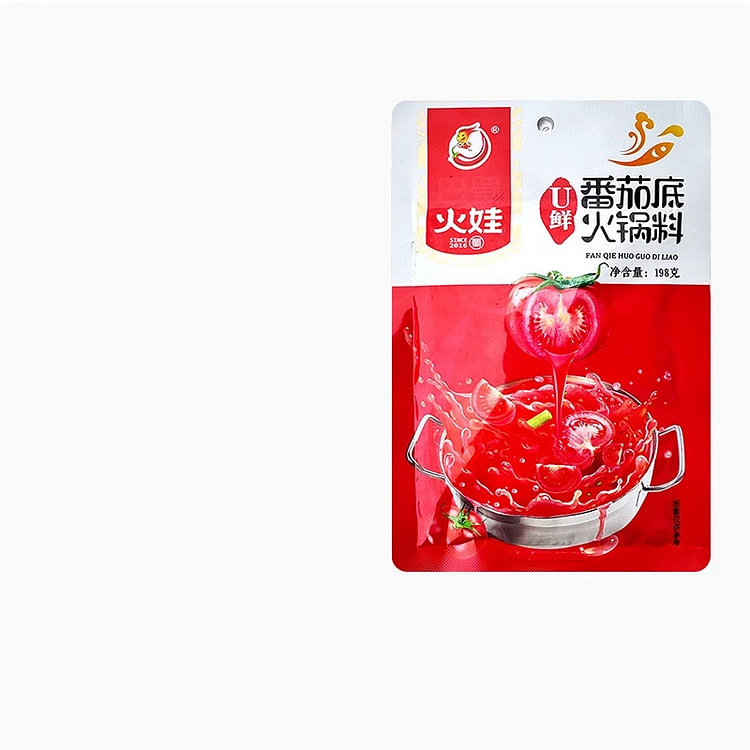 巴蜀火娃番茄火锅底料198g*2袋