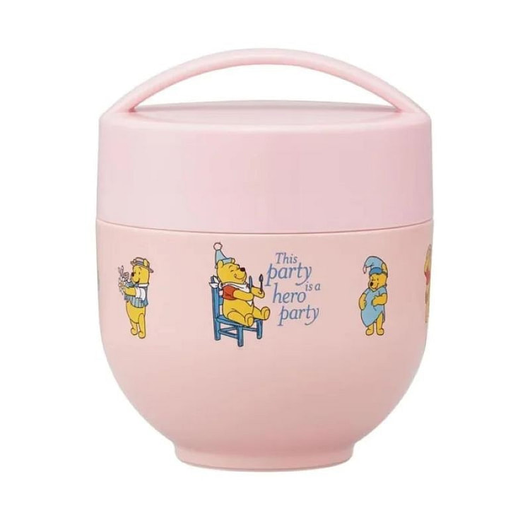 SKATER保温便当盒 540ml - 生日维尼熊 1 个