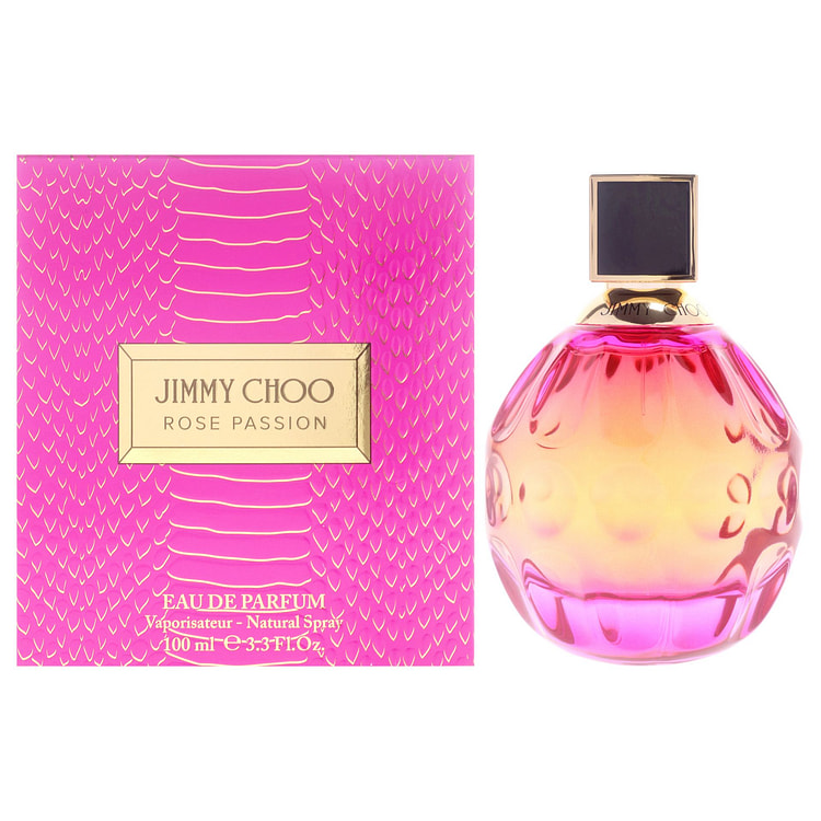 Nước hoa Rose Passion của Jimmy Choo dành cho nữ - Xịt EDP 3,3 oz 3.3 oz