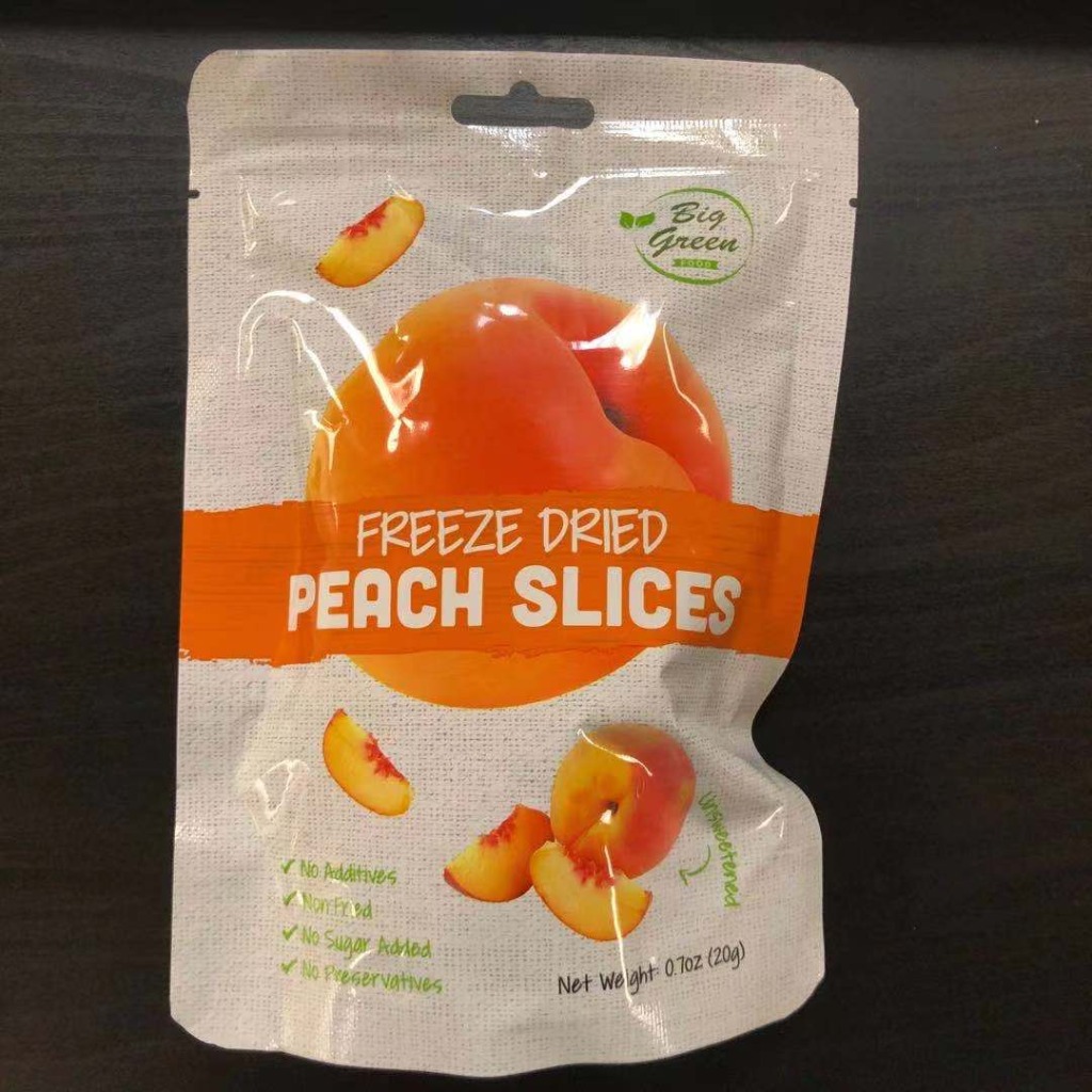 Get Big Green Freeze Dried Peach Slices Delivered | Weee! Asian Market