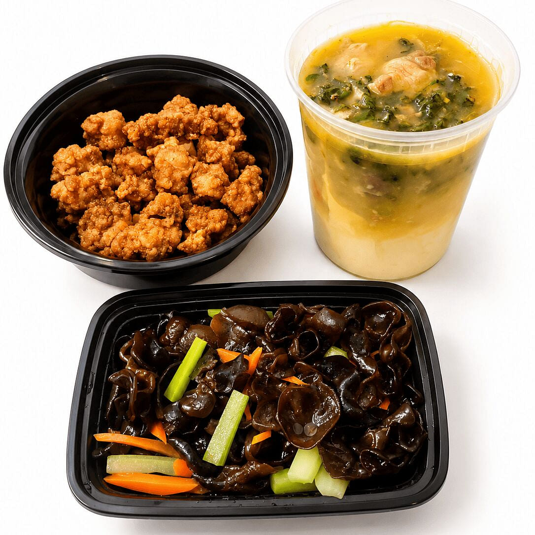 椒香风味下饭三拼套餐 1 份